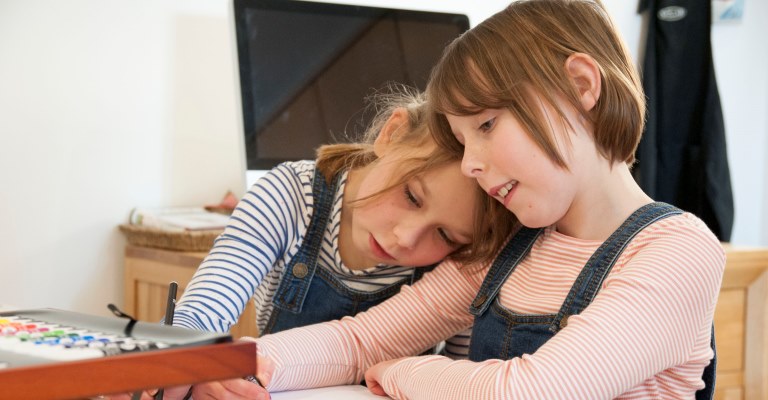 Ella and her Sister Evie